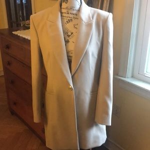 NWOT Zara tan suit or overcoat